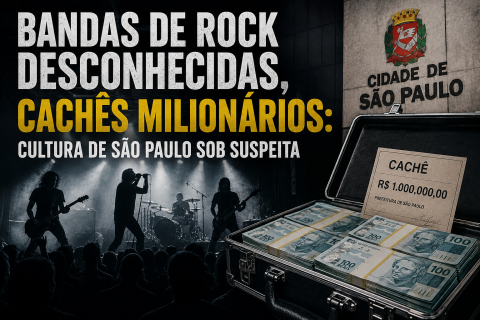 Bandas de Rock Desconhecidas, Cachês Milionários: Cultura de São Paulo Sob Suspeita