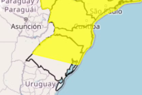 Virada no Tempo coloca o Rio Grande do Sul em Alerta para Temporais, Granizo e Ventos Fortes