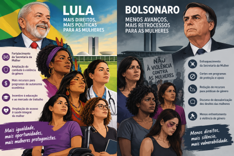 A Verdade sobre as Políticas para as Mulheres nos Governos Lula e Bolsonaro