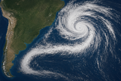 Novo Ciclone Extratropical se forma no Sul nesta quinta-feira e RS já acumula estragos